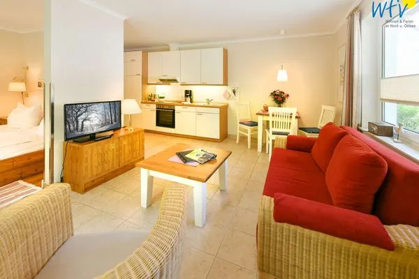 Wohnzimmer Haus am Hövt Ferienwohnung 12