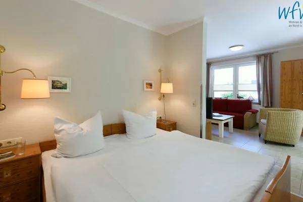 Schlafzimmer Haus am Hövt Ferienwohnung 12