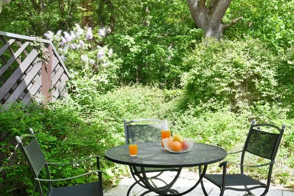 Terrasse Haus am Hövt Ferienwohnung 12