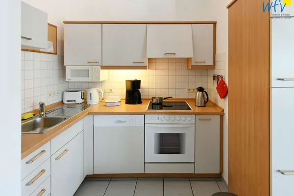 Küche / Küchenzeile Residenz Binz Ferienwohnung 19