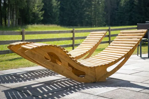 Terrasse  Waldromantik - Feriendorf Via Claudia Haus 75