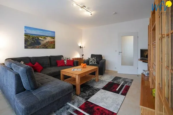 Wohnzimmer Ferienhaus Greune-Stee Ferienwohnung 9