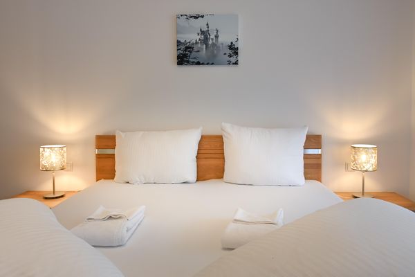  Ferienwohnung Traumziel Füssen Ferienwohnungen in Füssen - Schlafzimmer