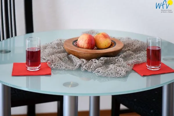 Esstisch Wohnpark Stadt Hamburg Ferienwohnung 53