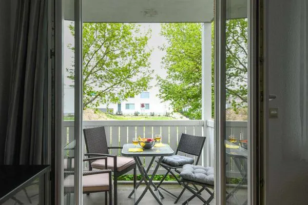 Balkon Wohnpark Stadt Hamburg Ferienwohnung 44