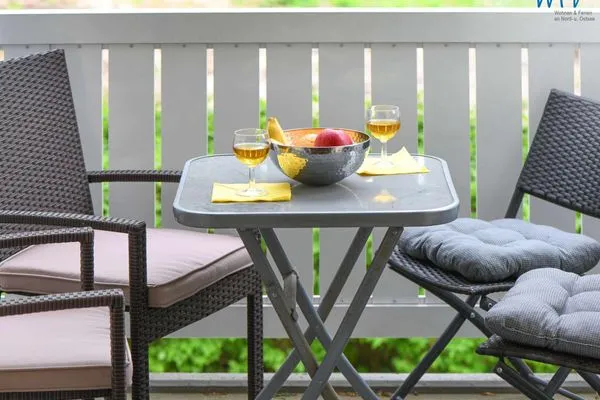 Balkon Wohnpark Stadt Hamburg Ferienwohnung 44