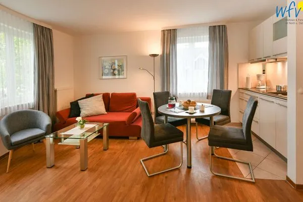 Wohnzimmer Wohnpark Stadt Hamburg Ferienwohnung 44