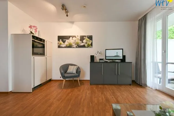 Wohnzimmer Wohnpark Stadt Hamburg Ferienwohnung 44