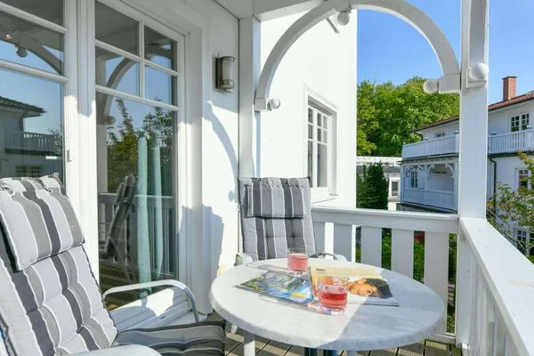 Balkon Villa Mönchgut Ferienwohnung 3