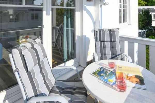 Balkon Villa Mönchgut Ferienwohnung 3