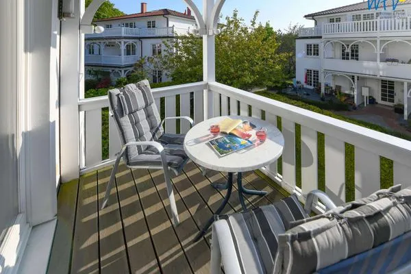 Balkon Villa Mönchgut Ferienwohnung 3