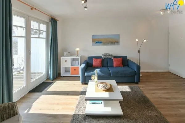 Wohnzimmer Villa Mönchgut Ferienwohnung 3