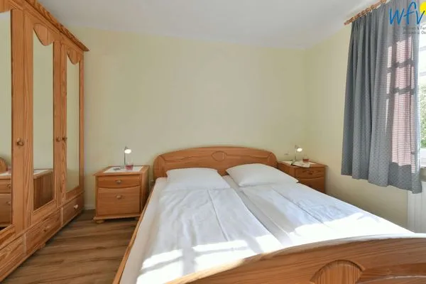Schlafzimmer Villa Mönchgut Ferienwohnung 3