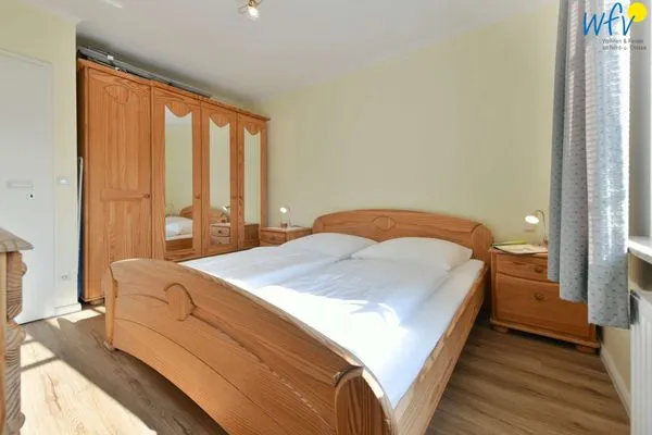 Schlafzimmer Villa Mönchgut Ferienwohnung 3