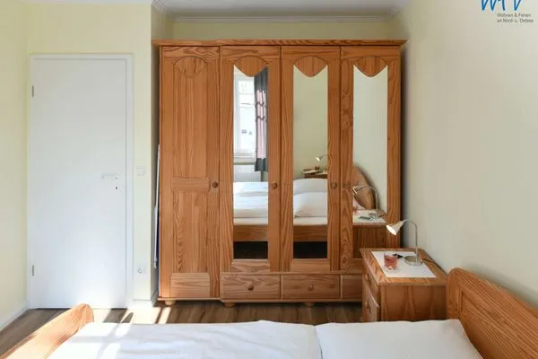 Schlafzimmer Villa Mönchgut Ferienwohnung 3