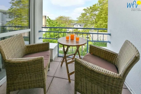 Balkon Residenz Binz Ferienwohnung 9