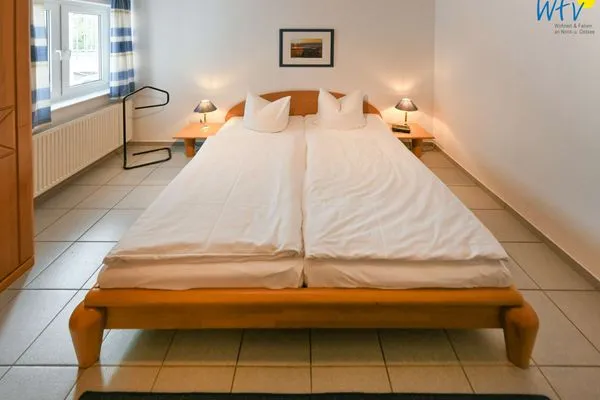 Schlafzimmer Residenz Binz Ferienwohnung 9