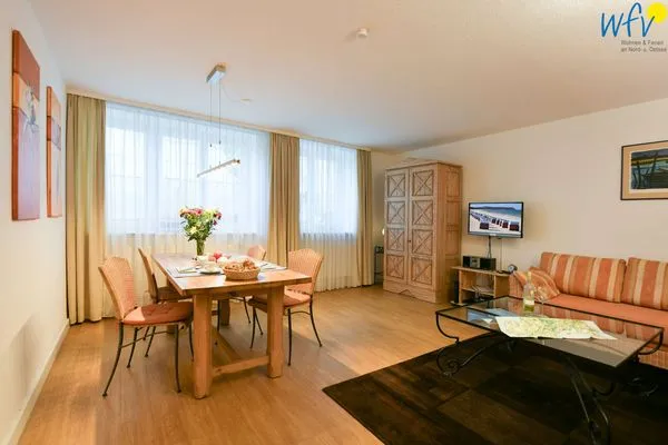 Wohnzimmer Villa Sirene Ferienwohnung 22