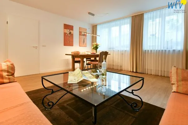 Wohnzimmer Villa Sirene Ferienwohnung 22
