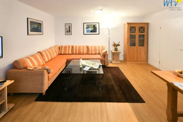 Wohnzimmer Villa Sirene Ferienwohnung 22