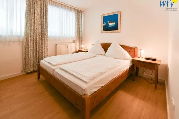 Schlafzimmer Villa Sirene Ferienwohnung 22