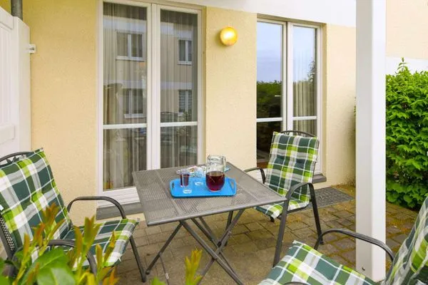 Terrasse Wohnpark Stadt Hamburg Ferienwohnung 13