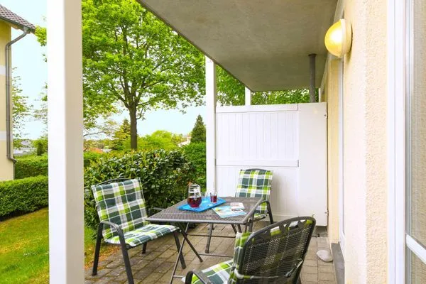 Terrasse Wohnpark Stadt Hamburg Ferienwohnung 13