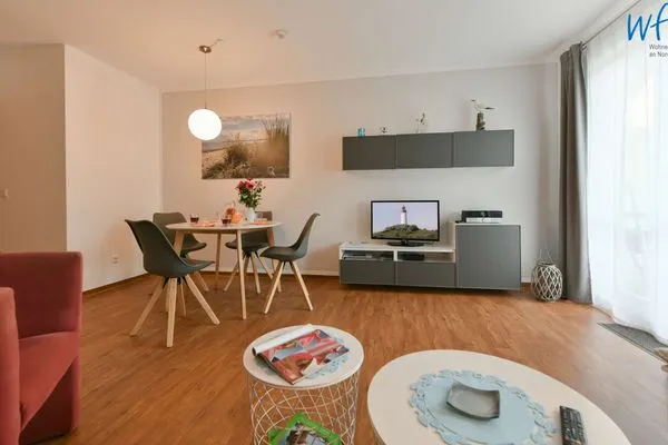 Wohnzimmer Wohnpark Stadt Hamburg Ferienwohnung 24