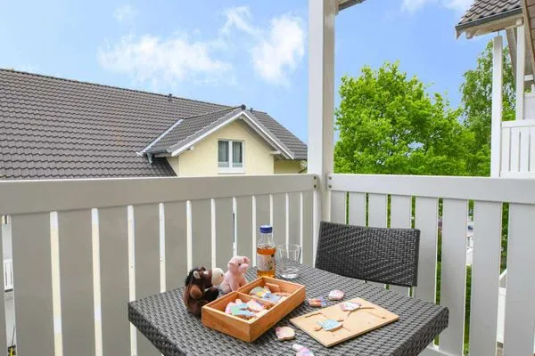 Balkon Wohnpark Stadt Hamburg Ferienwohnung 24