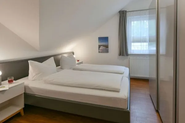 Schlafzimmer Wohnpark Stadt Hamburg Ferienwohnung 24
