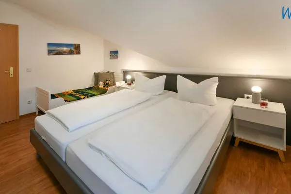 Schlafzimmer Wohnpark Stadt Hamburg Ferienwohnung 24