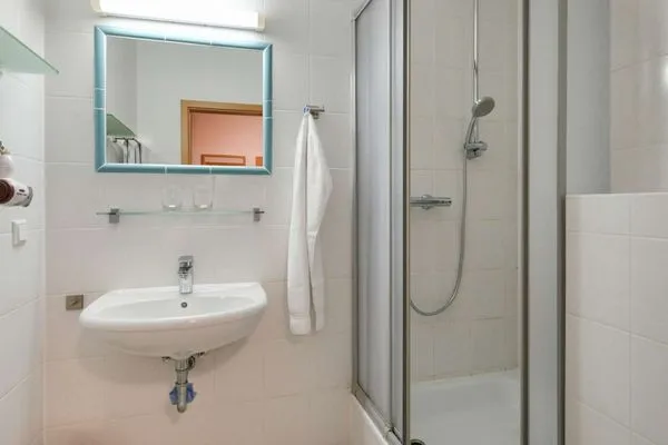 Badezimmer Wohnpark Stadt Hamburg Ferienwohnung 24