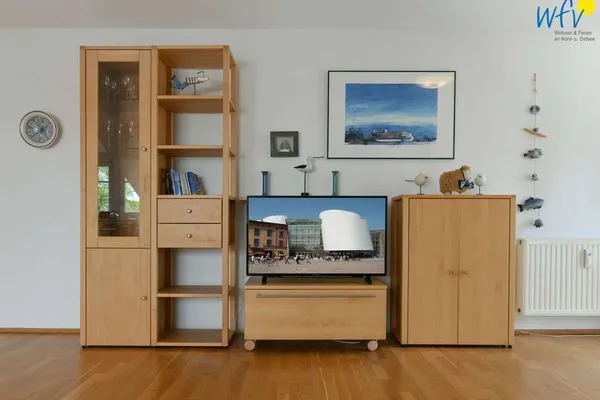 Wohnzimmer Villa Malte Ferienwohnung 8