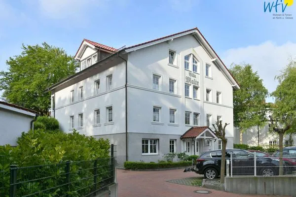 Hauptansicht Villa Malte Ferienwohnung Ostseetraum