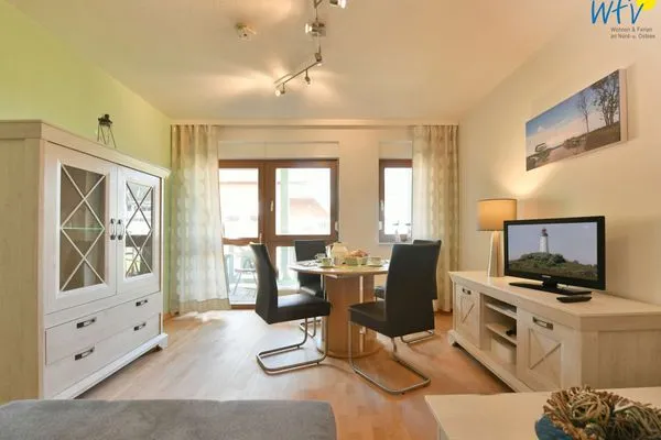Wohnzimmer Ferienpark Seedorf Haus Wizlaw - Ferienwohnung Casa Campino