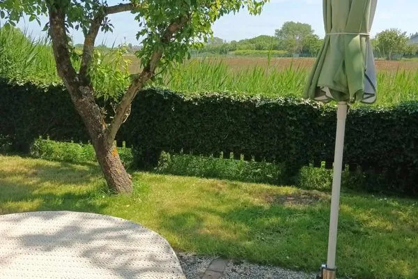 Terrasse Haus Bachstelze Ferienwohnung Lütje Herta