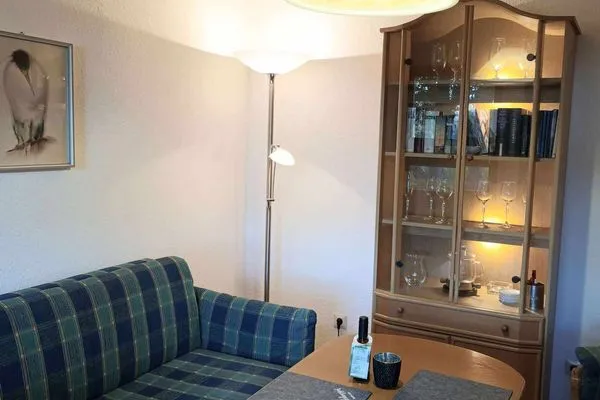 Wohnzimmer Haus Bachstelze Ferienwohnung Lütje Herta