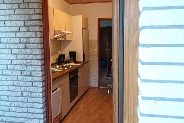 Fassade / Eingang Haus Bachstelze Ferienwohnung Lütje Herta