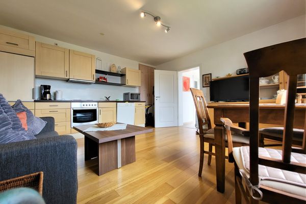  Ferienwohnung Seerose Ferienwohnungen in Hopfen am See - Wohnzimmer