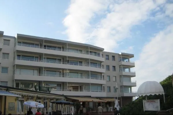 Hauptansicht Haus Monopol Ferienwohnung Monopol-Sweet