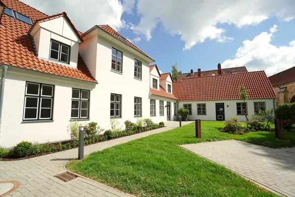 Hauptansicht  Ferienhaus 'Lütt Huus' für bis zu sechs Personen im historischen Stadtkern von Schleswig