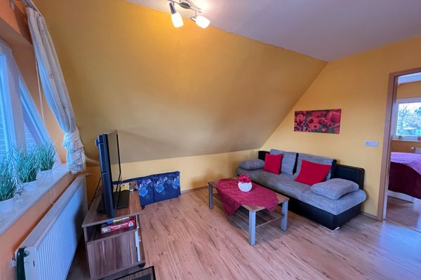 Ferienhaus Brise - Austernperle Wieck - Wohnzimmer