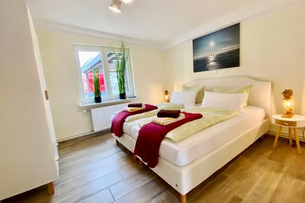 Schlafzimmer Am Oland 11 Bungalow