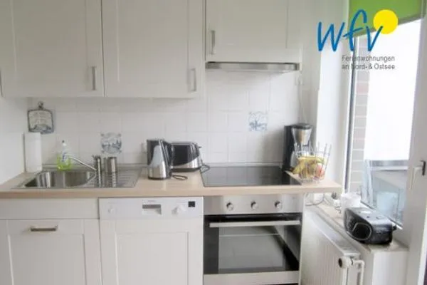 Küche / Küchenzeile Residenz am Alten Leuchtturm Ferienwohnung 9