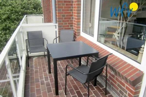 Balkon Residenz am Alten Leuchtturm Ferienwohnung 9