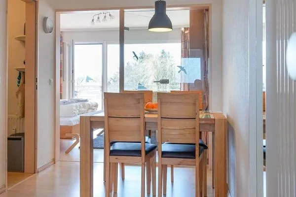 Wohnzimmer Haus Reedestraße 25-27 Ferienwohnung Borkum-Liebe