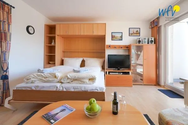 Wohnzimmer Haus Reedestraße 25-27 Ferienwohnung Borkum-Liebe