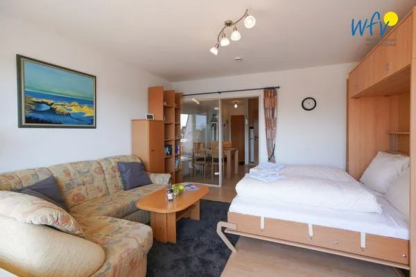 Wohnzimmer Haus Reedestraße 25-27 Ferienwohnung Borkum-Liebe