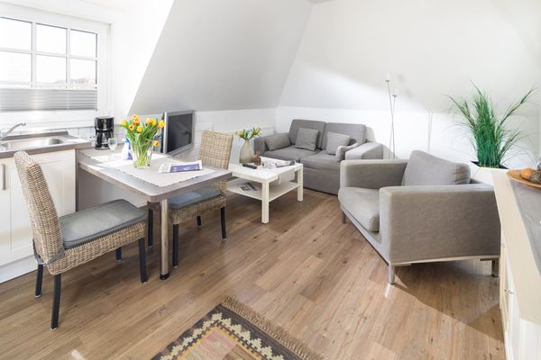 LiebeNey Möwennest Norderney-Stadt - Wohnzimmer