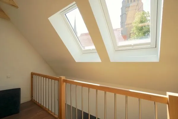 Schlafzimmer  Lichtdurchflutete Ferienwohnung 'Dom-Blick' mit Blick auf den Schleswiger Dom